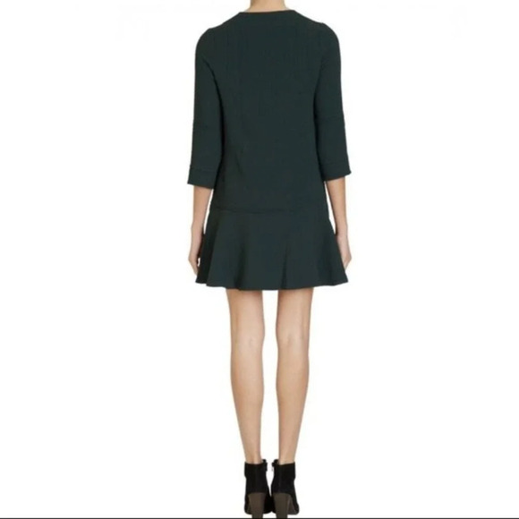 ba&sh Black Textured Pepino Short Dress Size 2 Robe US Medium - Picture 2 of 8